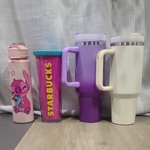 Starbucks Tumber,  Pink and Purple Drinkware Collection